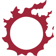 Final Fantasy 14 logo.